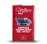 MILLERS OILS VINTAGE GREEN GEAR OIL EP 140 GL1  1L