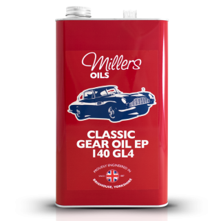 MILLERS OILS CLASSIC GEAR OIL EP 140 GL4  5L