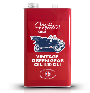 MILLERS OILS VINTAGE GREEN GEAR OIL EP 140 GL1  5L