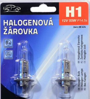  ŽÁROVKA H1 12V 55KW - MULTIPACK 2KS (BLISTR)