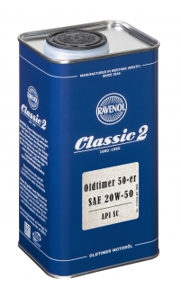 RAVENOL OLDTIMER 50-ER 20W-50 API SC  1L