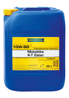 RAVENOL MOTOBIKE 4-T ESTER 10W-50 20L